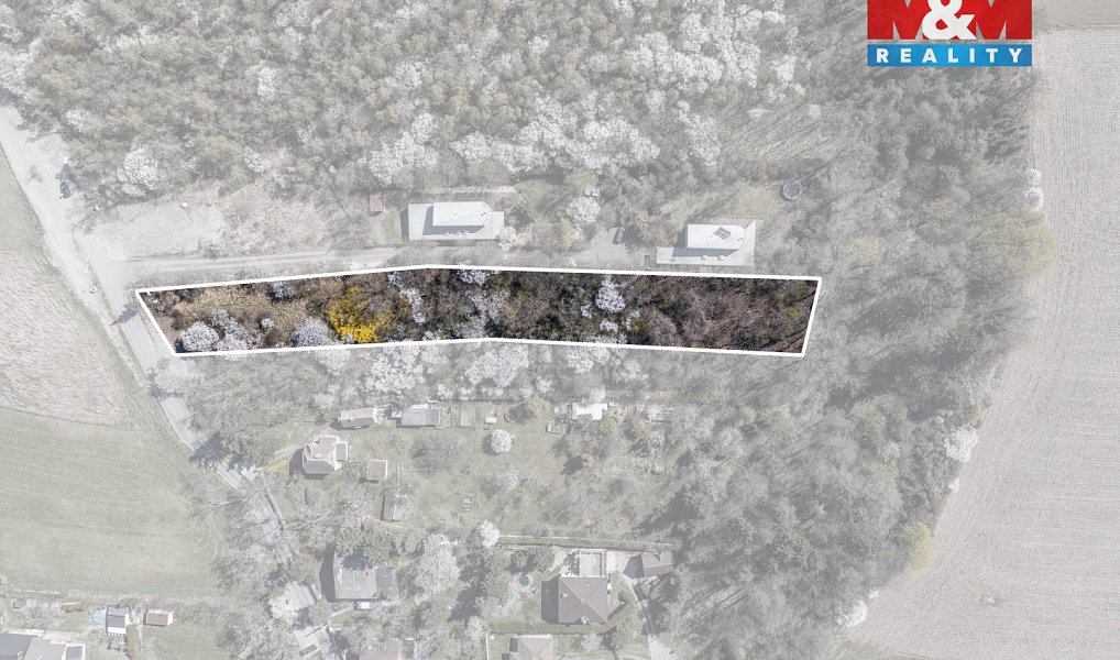 Prodej stavebního pozemku 3 136 m², Škvorec – náhled fotky 2