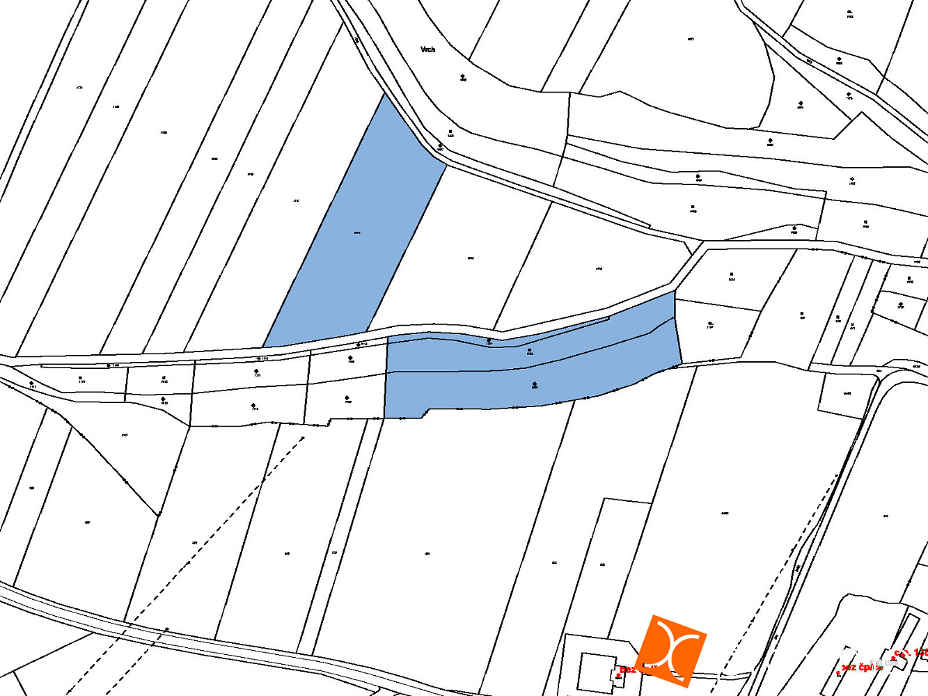 Prodej pole 475 m² – fotografie 2