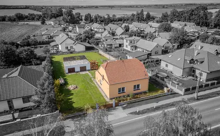 Prodej domu 96 m² s pozemkem 1 348 m², Okřínek, okres Nymburk