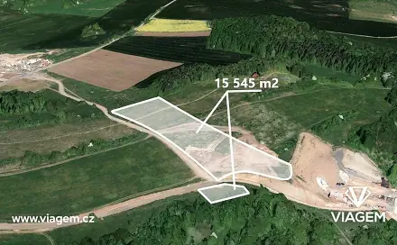 Prodej pole 2 007 m², Prackovice nad Labem, okres Litoměřice