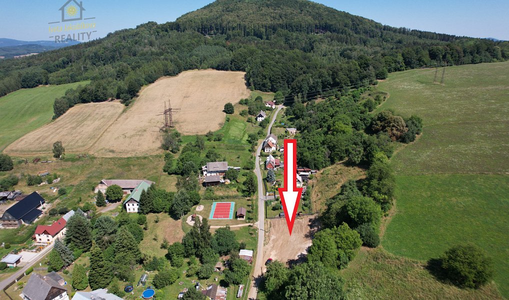 Prodej stavebního pozemku 1 130 m², Brniště – náhled fotky 3