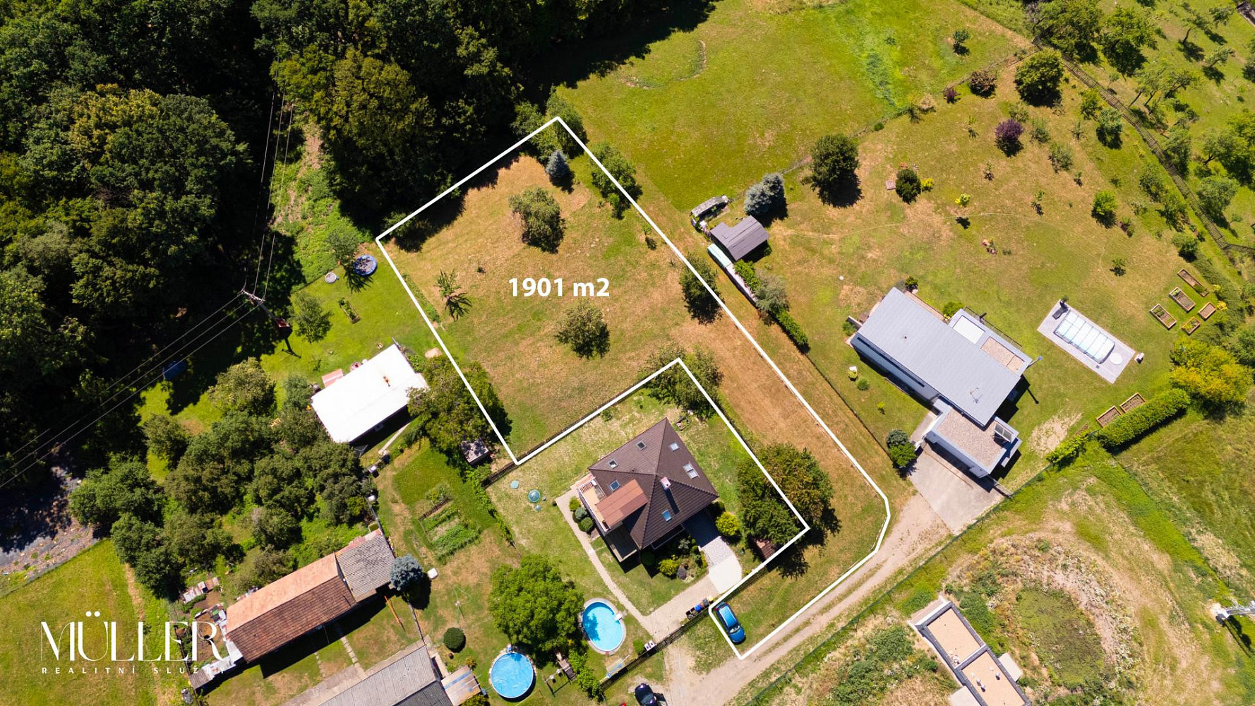 Prodej stavebního pozemku 1 901 m² — photo 4