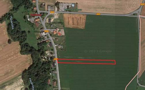 Prodej stavebního pozemku 10 923 m², Pazderna, okres Frýdek-Místek