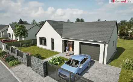 Prodej domu 194 m² s pozemkem 851 m², Dubová, Čakovičky, okres Mělník