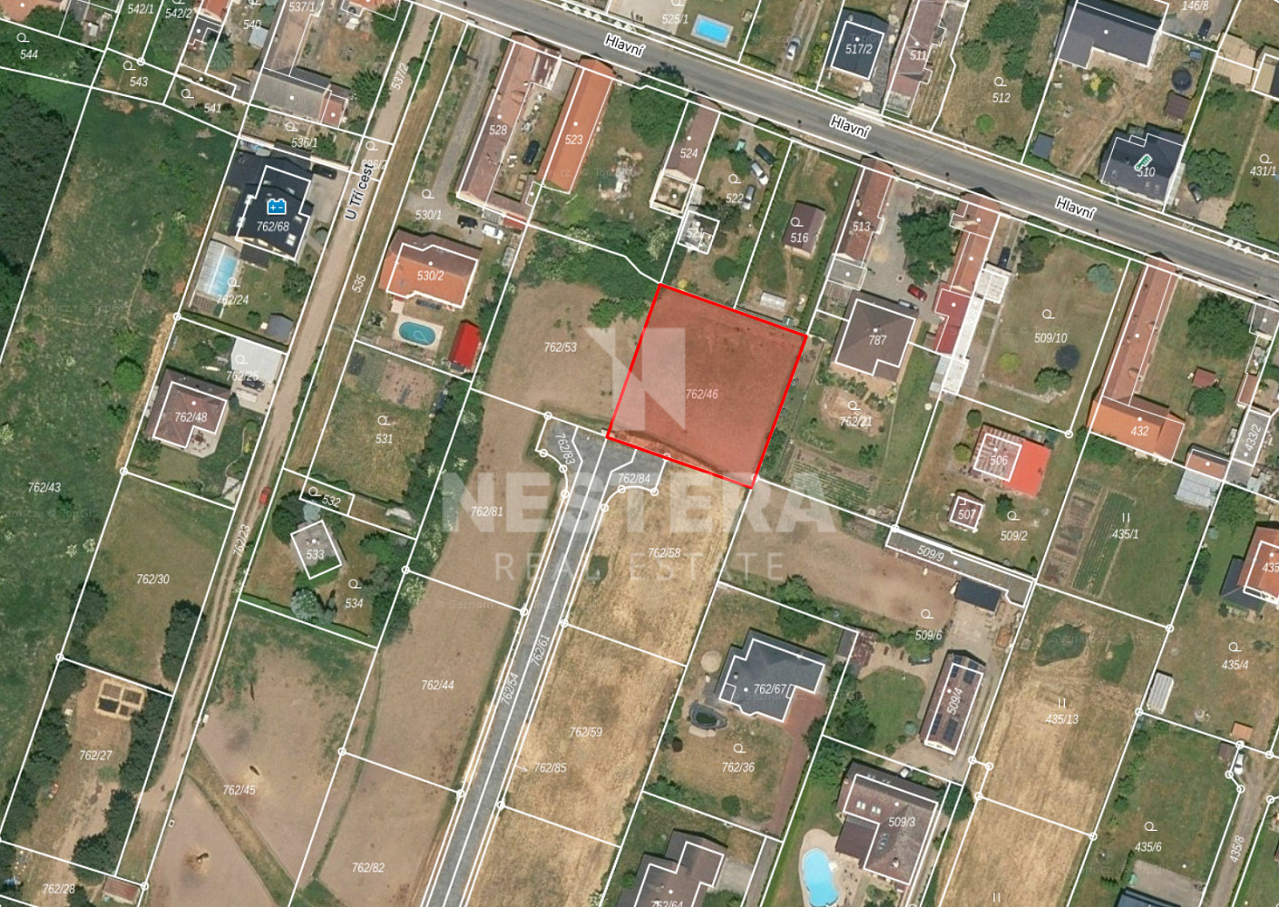 Prodej stavebního pozemku 906 m²