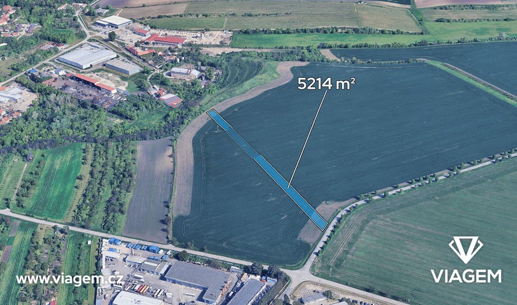 Prodej pole 4 345 m², Újezd u Brna – náhled fotky 2