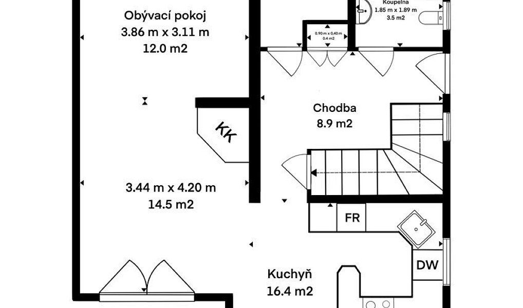 Prodej domu 167 m² s pozemkem 570 m², Horoměřice – náhled fotky 12