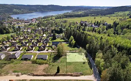 Prodej stavebního pozemku 1 074 m², Lipno nad Vltavou, okres Český Krumlov