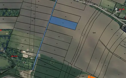 Prodej pole 1 584 m², Dobrovice, okres Mladá Boleslav