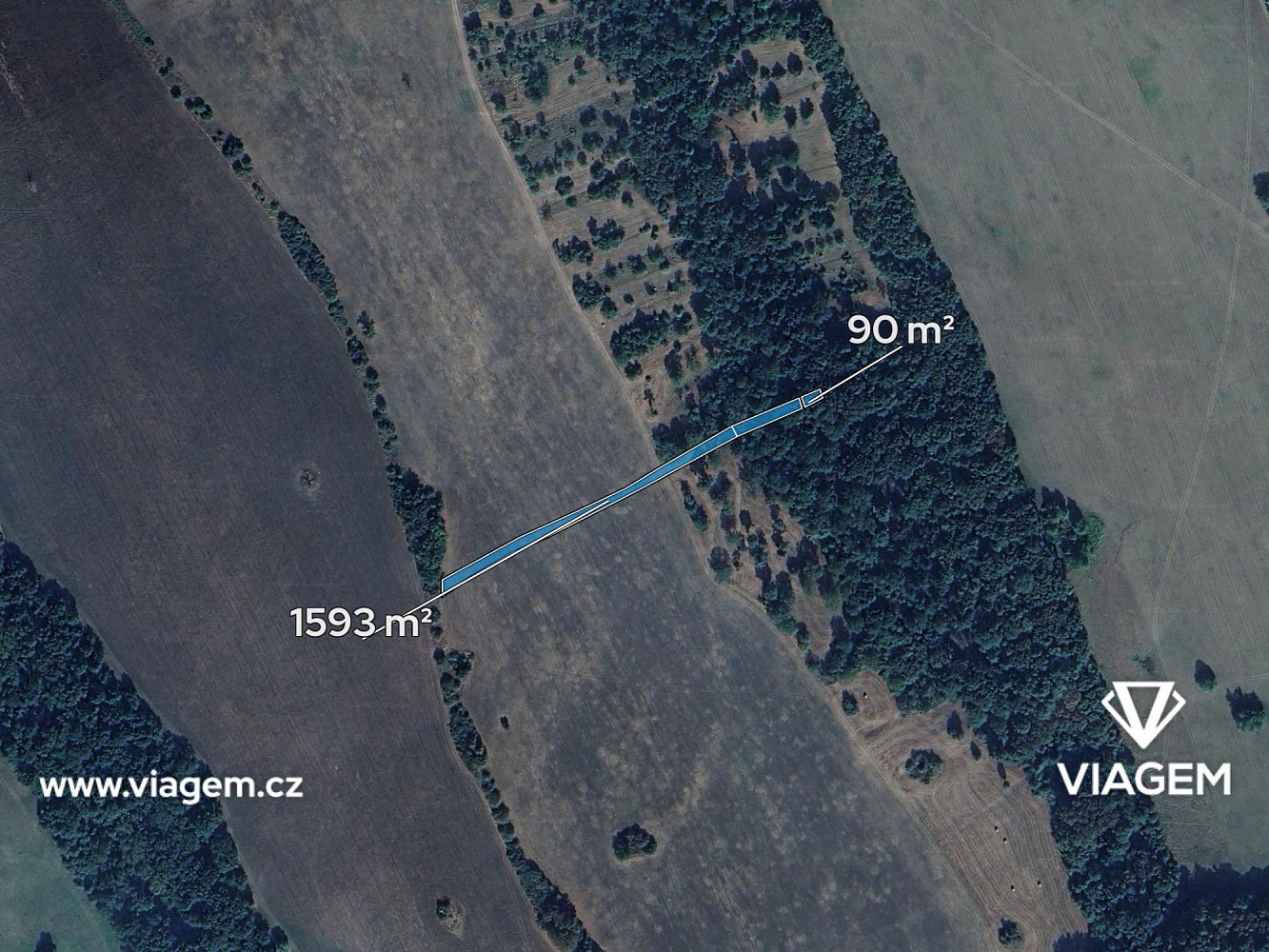 Prodej pole 420 m² – fotografie 2