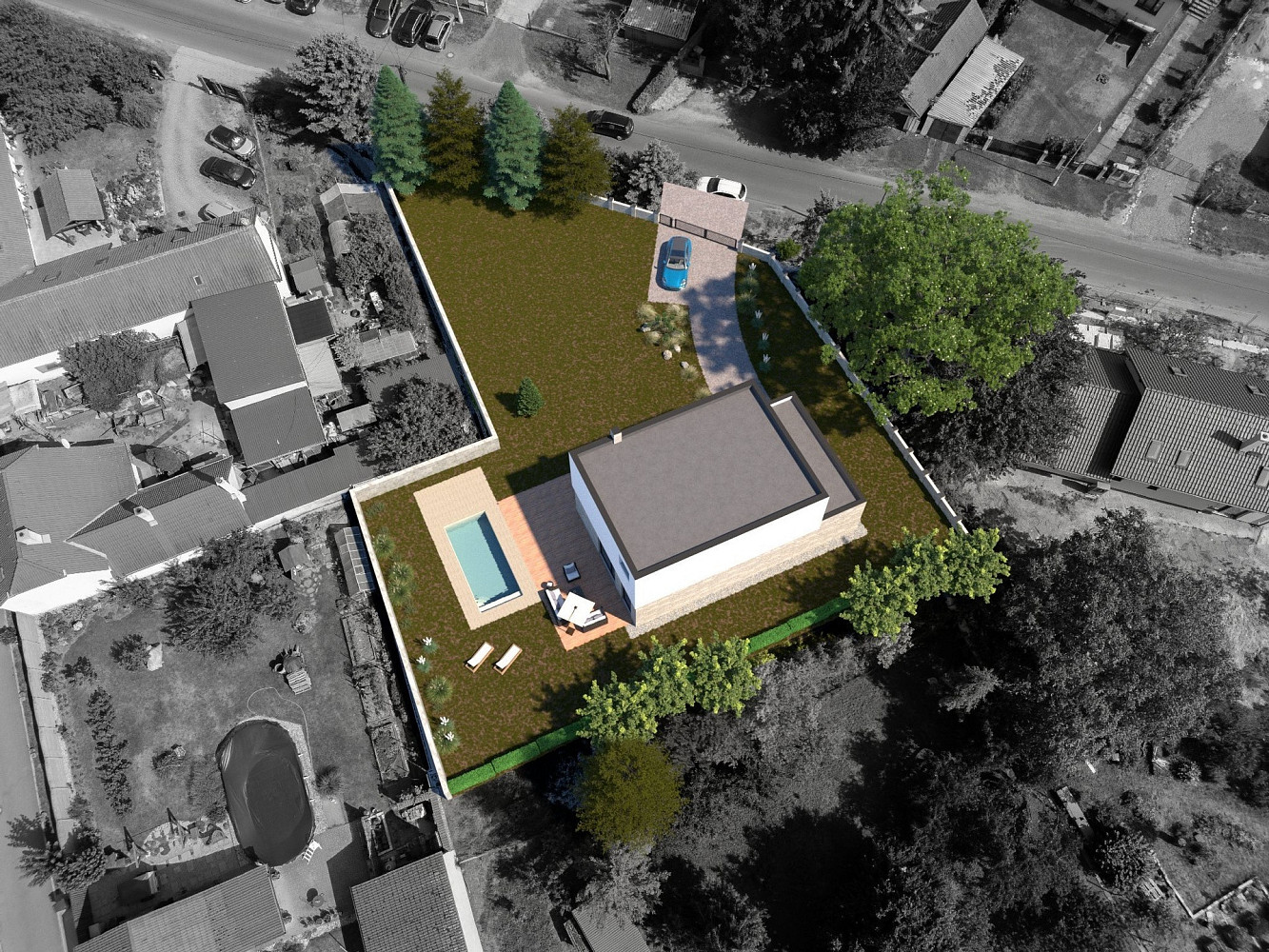 Prodej stavebního pozemku 1 390 m² — photo 3