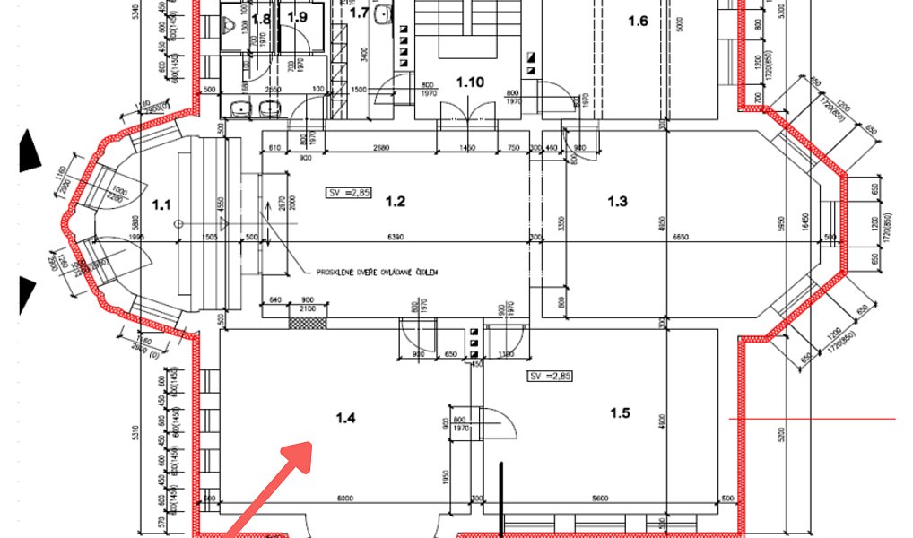 Pronájem kanceláře 35 m², Bruntál – náhled fotky 5