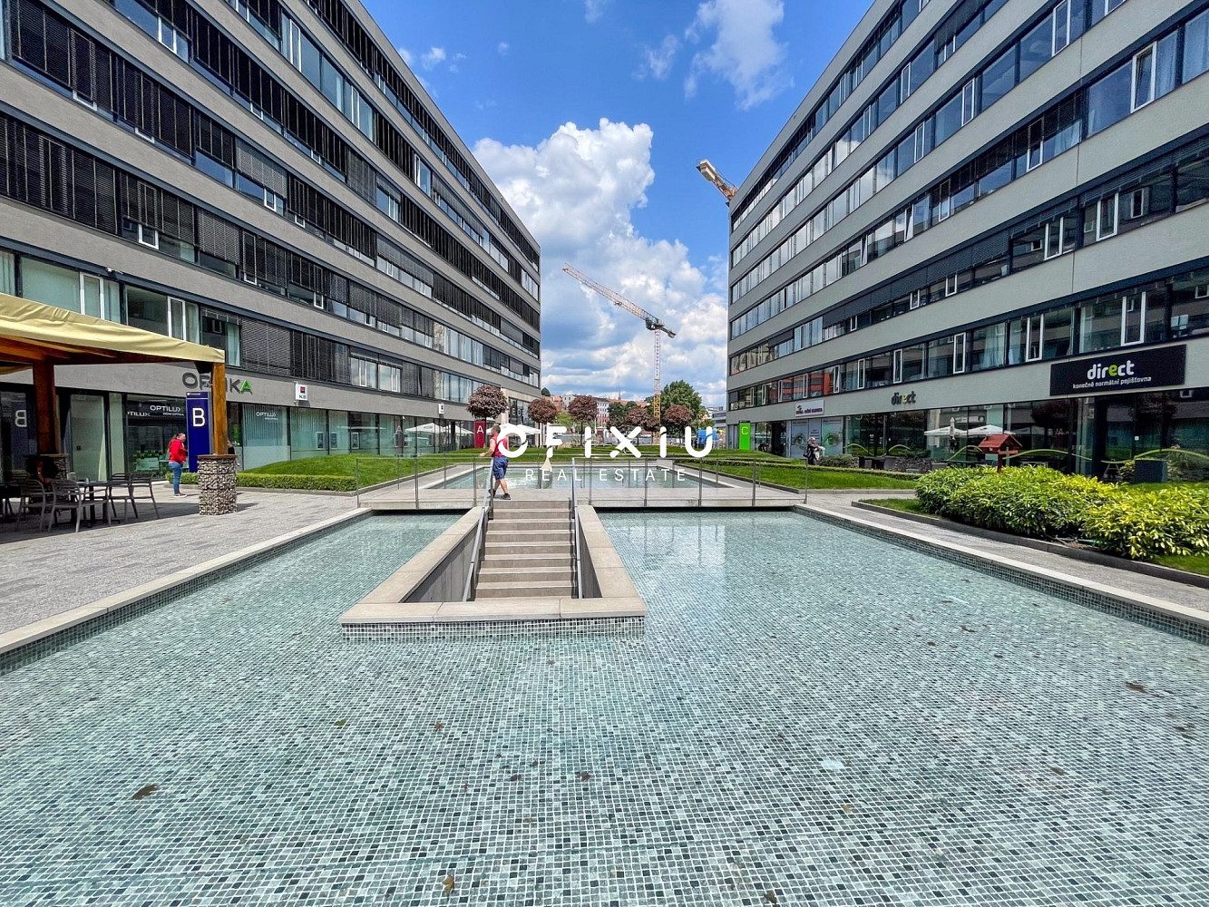 Pronájem moderních kanceláří v BC TITANIUM o ploše 284 m² – pohled 2