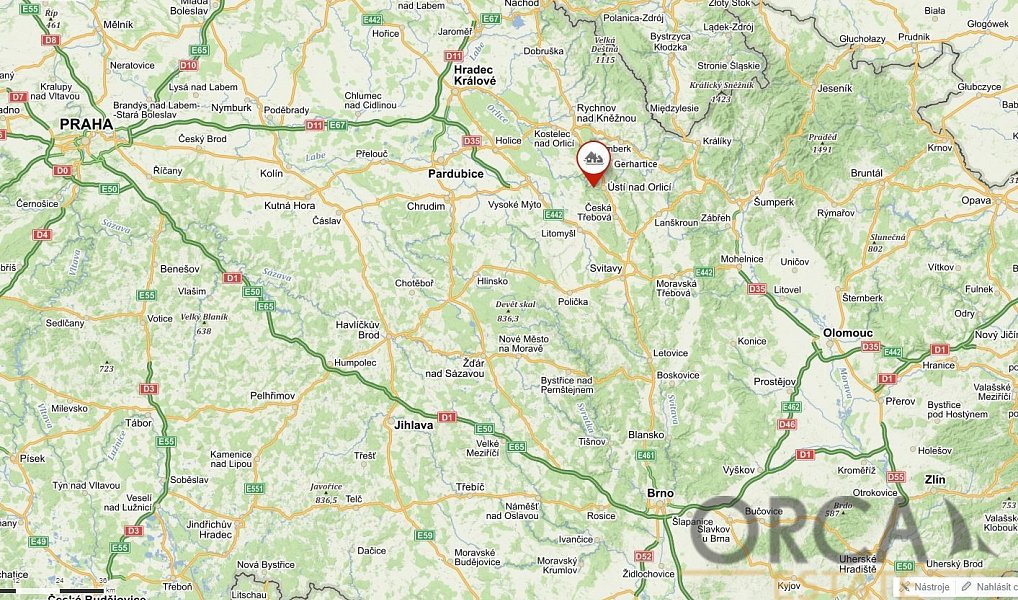 Prodej lesa 2 174 m², Ústí nad Orlicí – náhled fotky 3