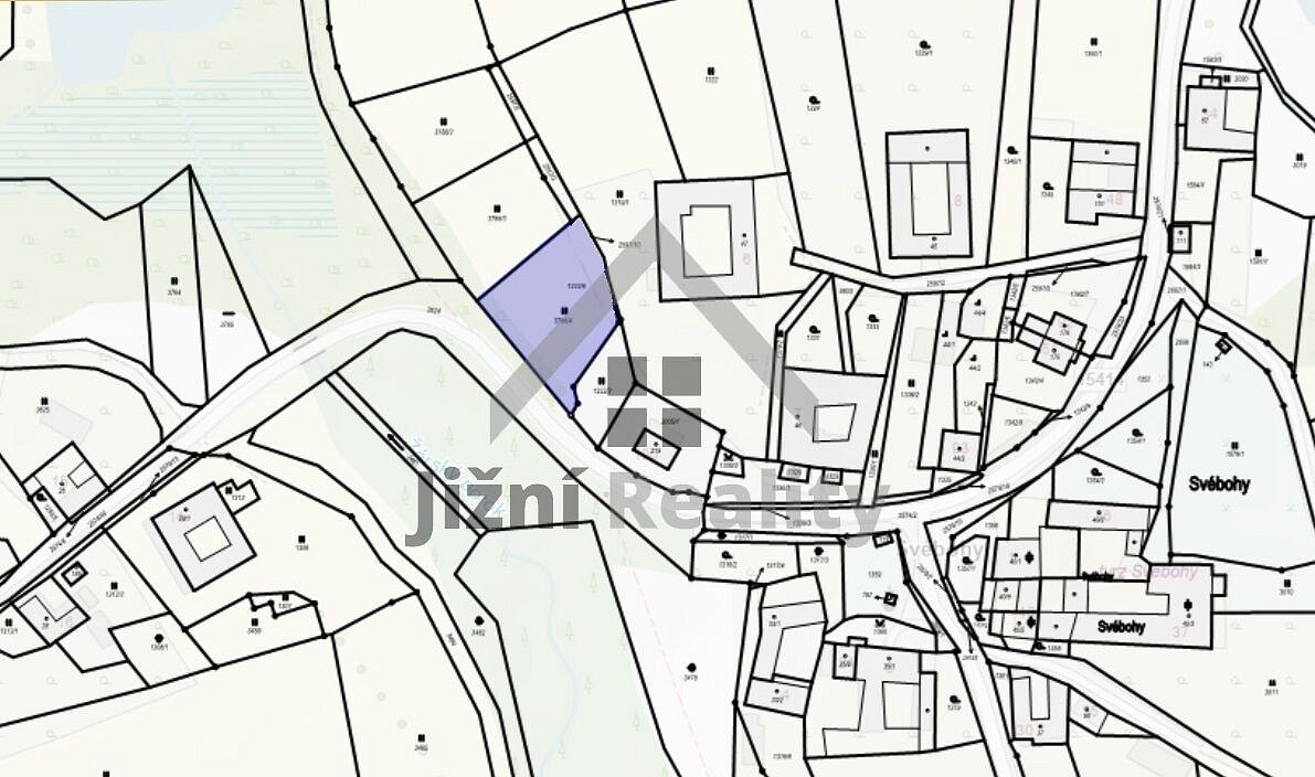 Prodej stavebního pozemku 1 350 m² – fotografie 3