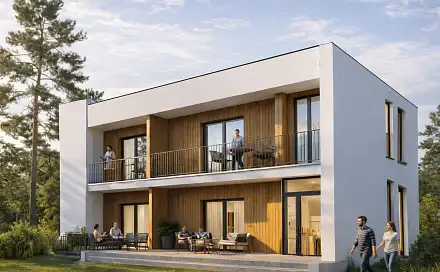 Prodej bytu 1+kk 20 m², Brno - Kníničky