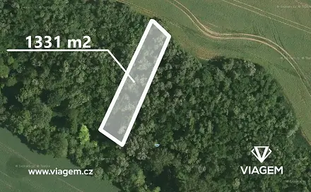 Prodej lesa 443 m², Ivančice, okres Brno-venkov