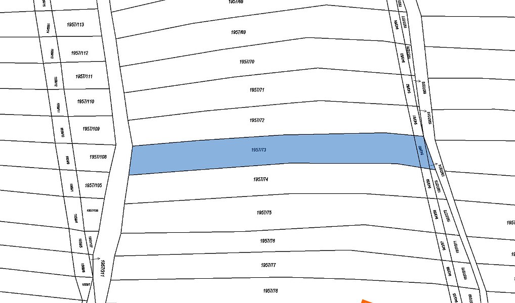 Prodej pole 1 000 m², Nesovice – náhled fotky 2
