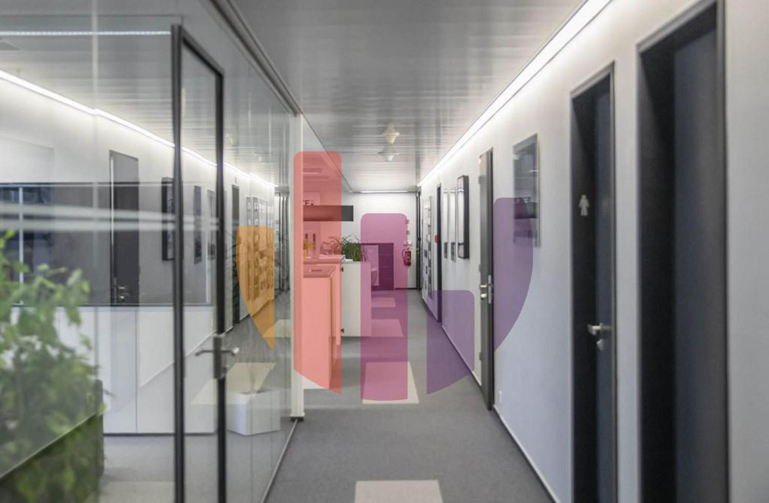 Kancelářské prostory, 1294,00 m², Boudníkova, DOCK III – pohled 5
