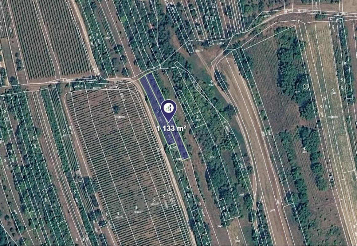Prodej pole 1 133 m²