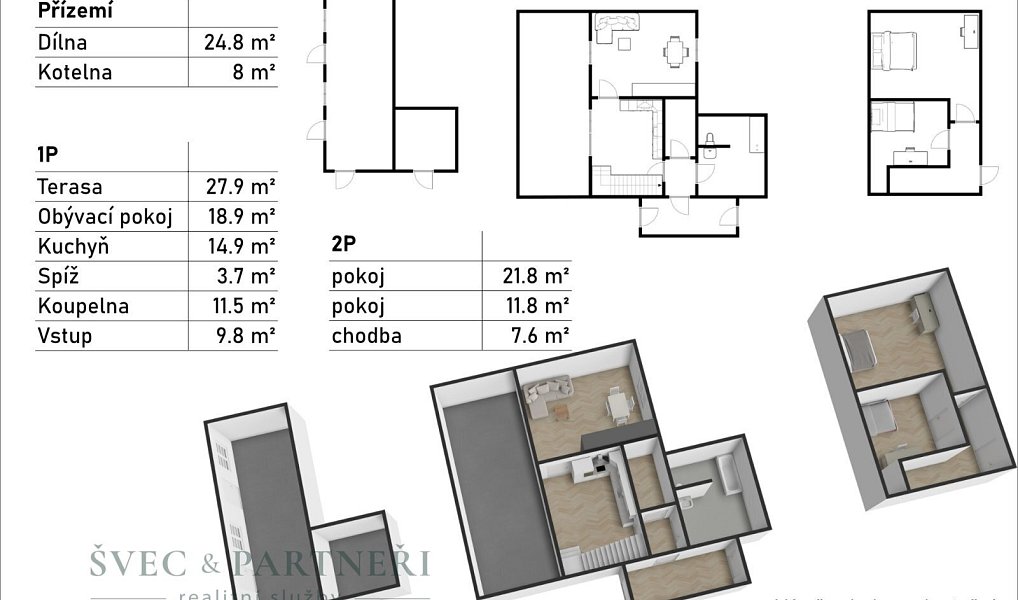 Prodej domu 188 m² s pozemkem 887 m², Český Krumlov – náhled fotky 14