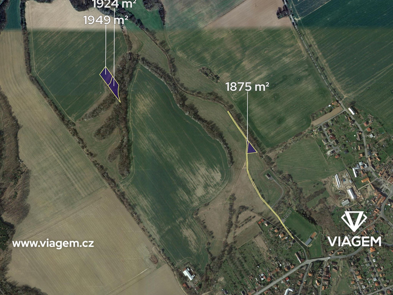 Prodej pole 491 m² – fotografie 2