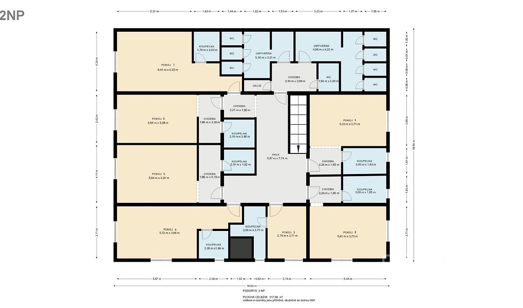 Prodej ubytovacího objektu 844 m², Vrchlabí – náhled fotky 22