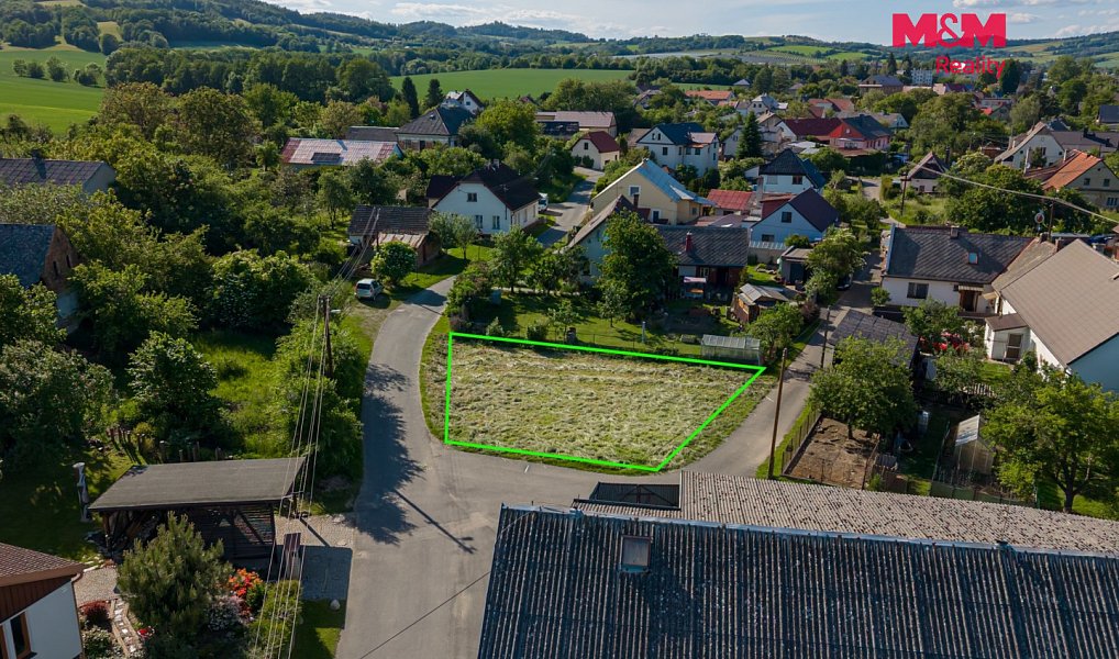 Prodej stavebního pozemku 322 m², Libina – náhled fotky 2