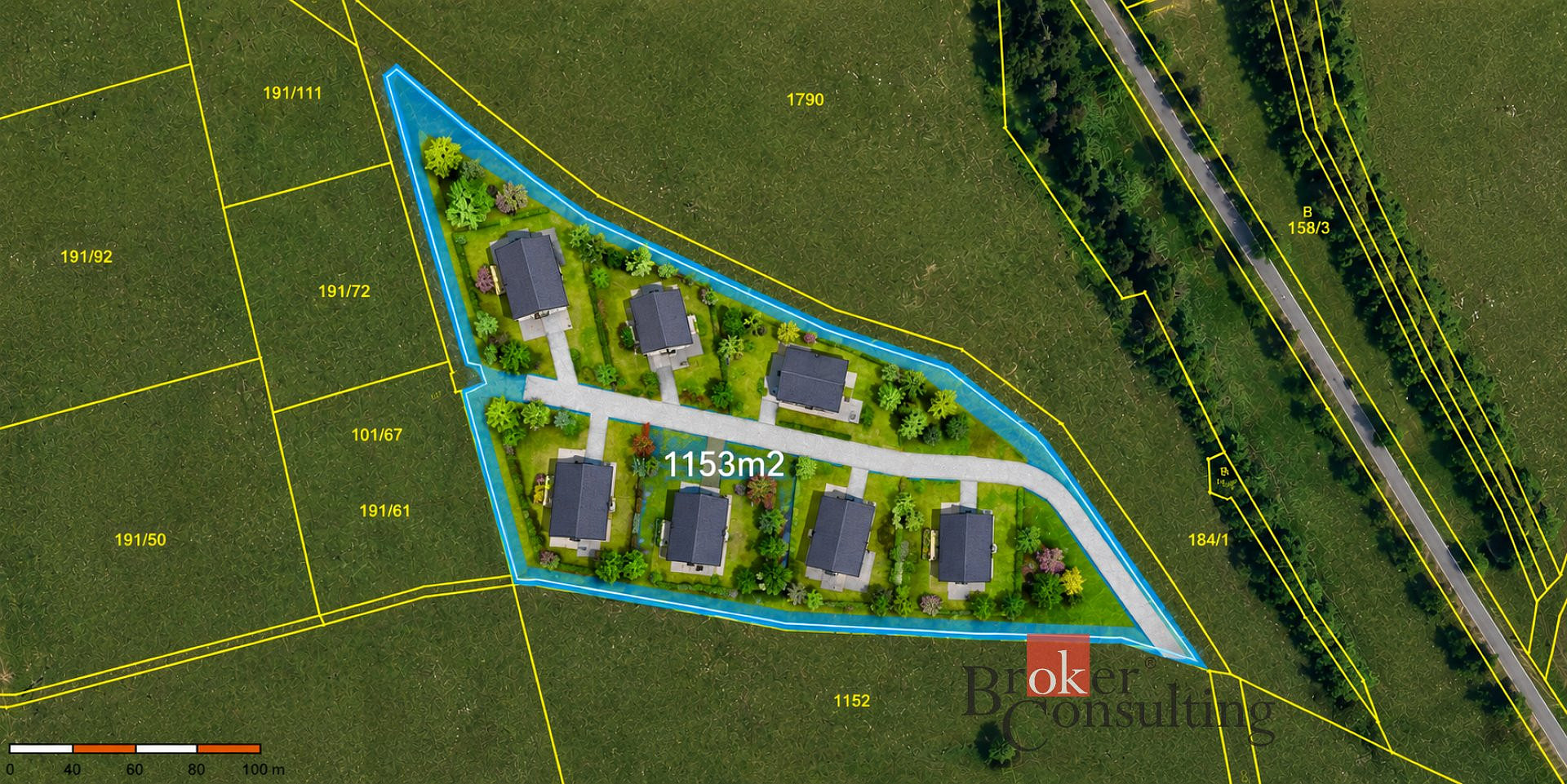 Prodej stavebního pozemku 11 536 m²