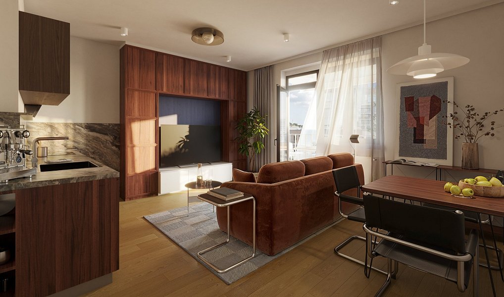 Prodej bytu 2+kk 47 m², Praha – náhled fotky 4