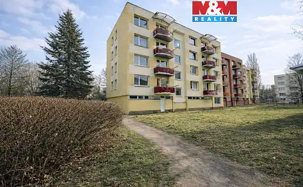 Pronájem bytu 2+1 64 m², sídliště U Nádraží, Jindřichův Hradec - Jindřichův Hradec II