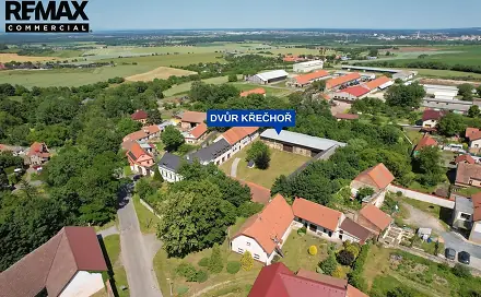 Prodej komerčního objektu (jiného typu) 2 400 m², Křečhoř, okres Kolín