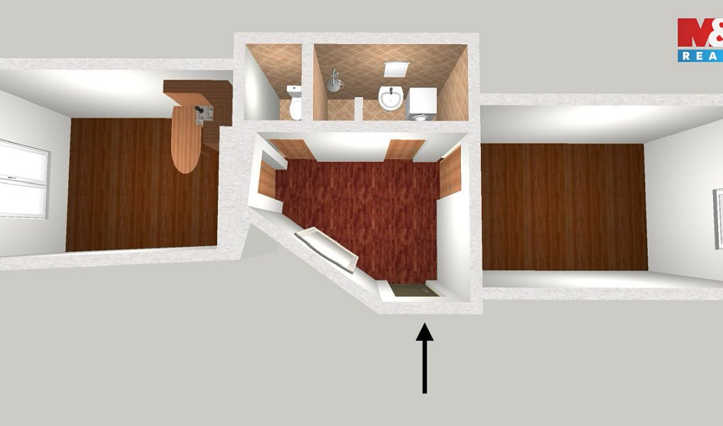Prodej bytu 2+kk 46 m², Praha – náhled fotky 13