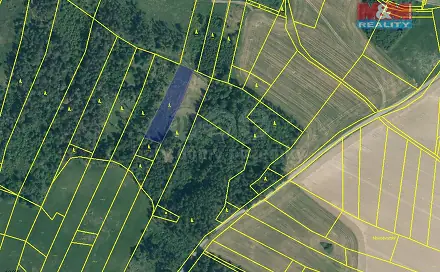 Prodej lesa 3 635 m², Malý Bor, okres Klatovy