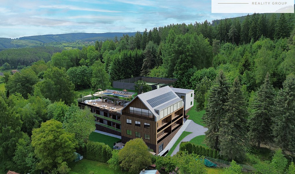 Prodej ubytovacího objektu 11 628 m², Nezdice na Šumavě – náhled fotky 2