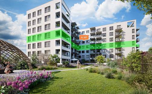 Prodej bytu 1+kk 30 m², Pod Harfou, Praha 9 - Vysočany
