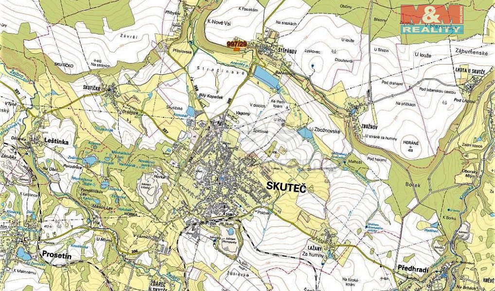 Prodej louky 1 888 m², Skuteč – náhled fotky 7