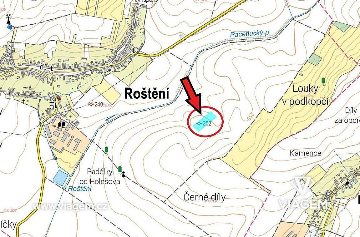 Prodej pole 1 196 m² – fotografie 3