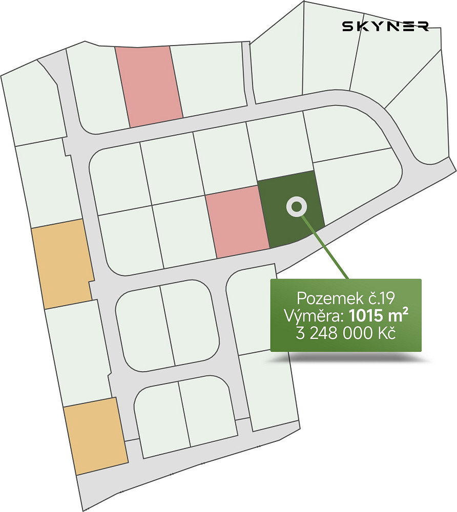 Prodej stavebního pozemku 1 015 m² – fotografie 3