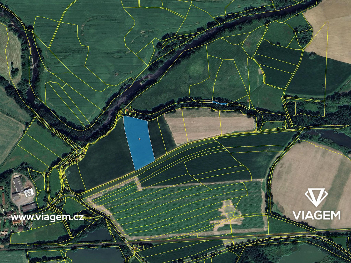 Pole 15 836 m², Podíl 25 % o výměře 3 959 m² – pohled 4