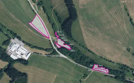 Prodej pole 15 624 m², Pecka - Bělá u Pecky, okres Jičín