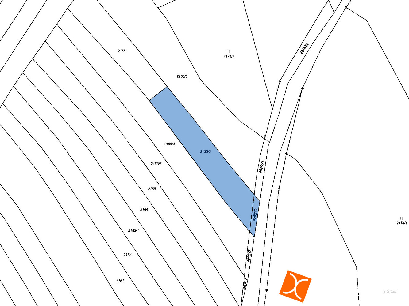Prodej pole 1 187 m² — photo 2