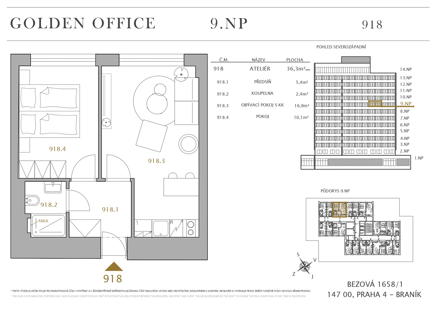 Prodej ubytovacího objektu 36 m² — photo 4