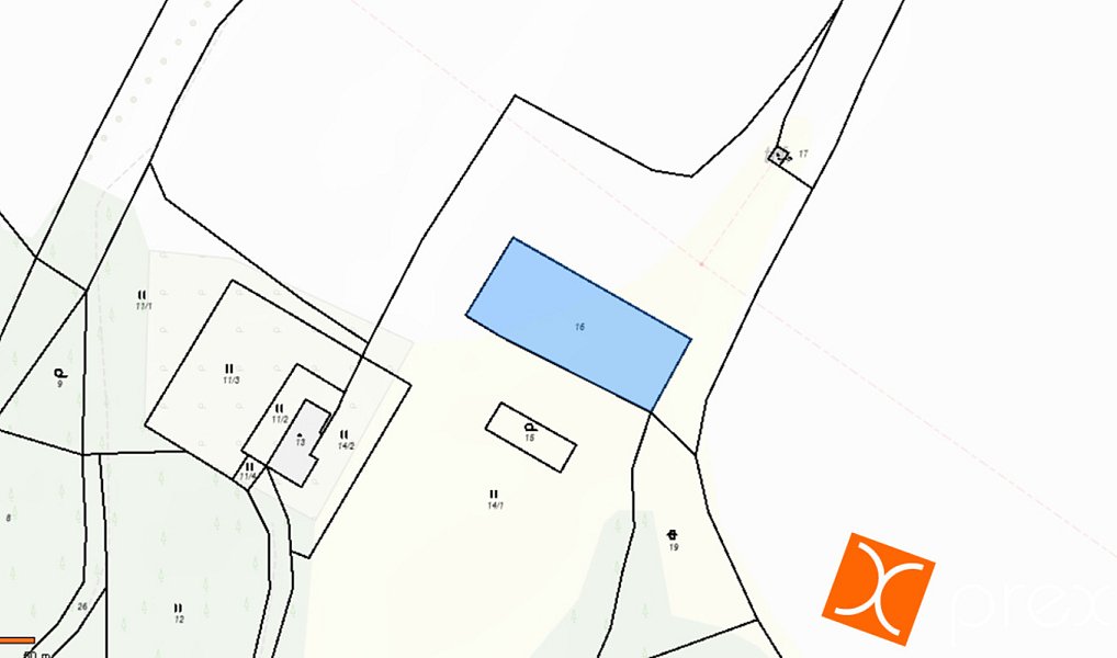 Prodej pozemku 1 257 m², Milhostov – náhled fotky 3