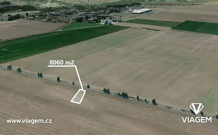 Prodej pole 671 m², Klecany, okres Praha-východ