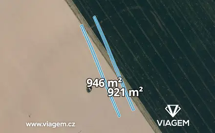 Prodej pole 1 091 m², Mistřice, okres Uherské Hradiště