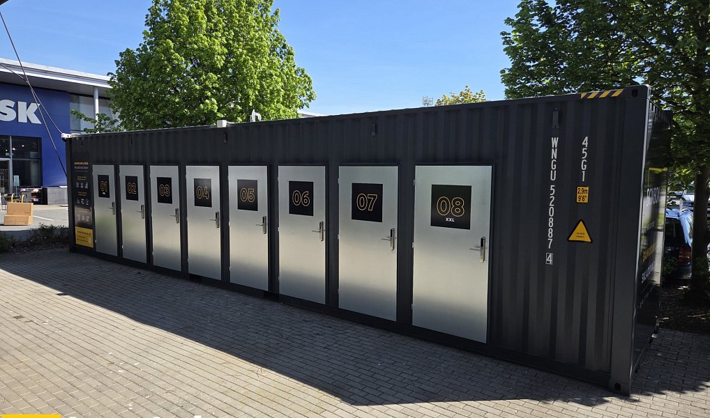 Samoobslužné skladovací boxy, Obchodní centrum Berounka, Plzeň, Plzeň – náhled fotky 4