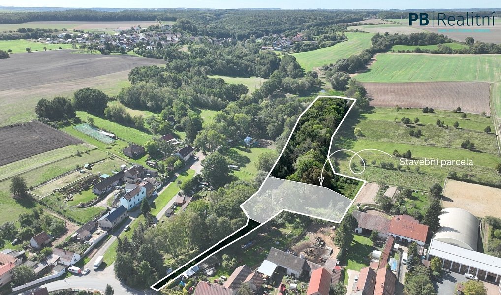 Prodej stavebního pozemku 9 180 m², Ledce – náhled fotky 2