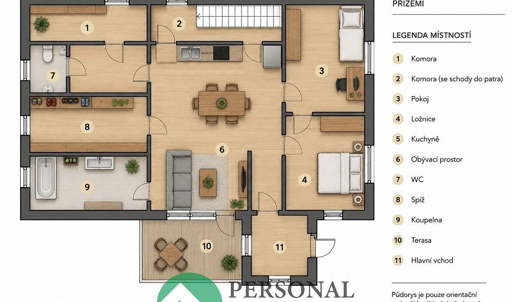 Prodej domu 177 m² s pozemkem 1 891 m², Bor – náhled fotky 15