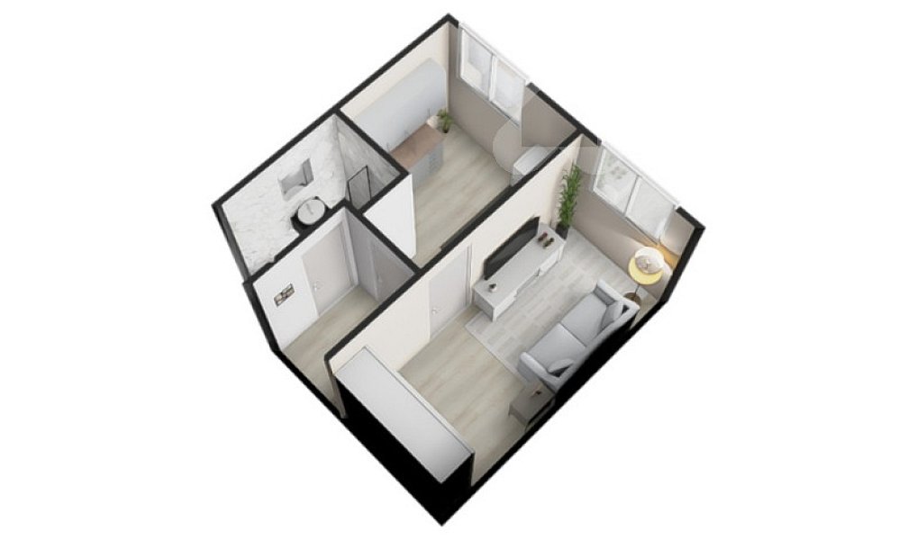 Prodej bytu 1+1 25 m², Český Těšín – náhled fotky 5